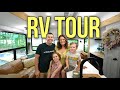 Tour Our FULLY REMODELED 5th Wheel for RV Living (w/ a Family of 4!)