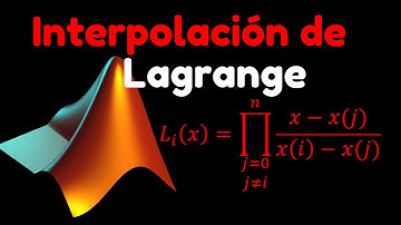 CODIGO EN MATLAB INTERPOLACION DE LAGRANGE