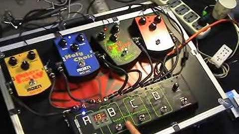 GEC434 Guitar Effects Matrix Switcher