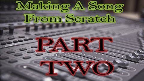 Making A Rap Song From Scratch - Part 2 - Making the Beat Loop