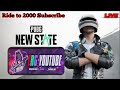 NEW STATE MOBILE LIVE -ERG youtube #pubg#newstatemobile#ergyoutube#gaming #shorts#shortsfeed#live