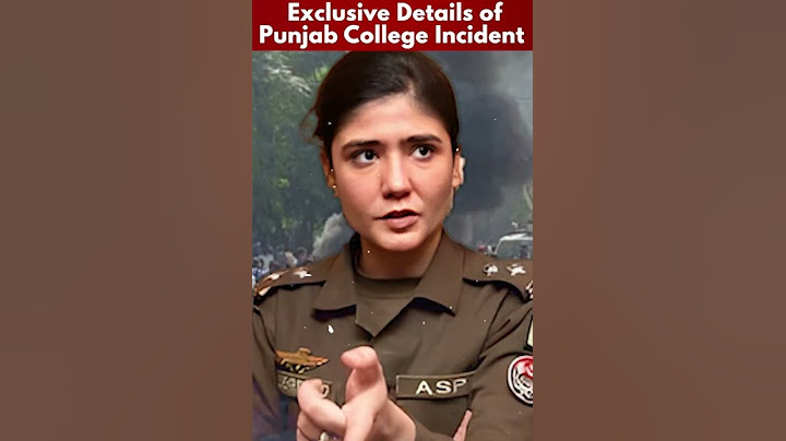 Exclusive Details of Punjab College Incident