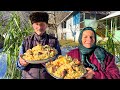 Snow has fallen, it's time to Cook Delicious Uzbek pilaf for the whole Family