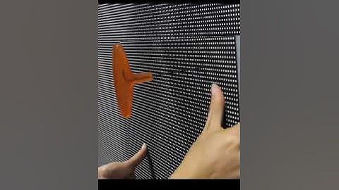 Front maintenance of outdoor LED splicing display LED display module disassembly and assembly