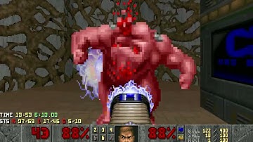 DOOM - E2M4 "Deimos Lab" (UV - 100% Kills Items Secrets - Pistol Start)