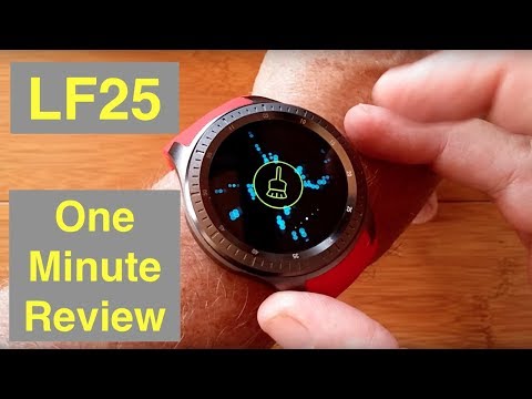 LEMFO LF25 4G Android 7.1.1 320x320 Screen Smartwatch: One Minute Overview