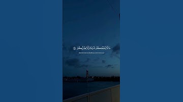 سورة الأنبياء (قال أفتعبدون من دون الله.....) القارئ ياسر الدوسري ‎@Yasseraldosry
