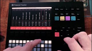 Famous Setting presets in performance mode on the Polyend Tracker + making TripHop. =) Wealth