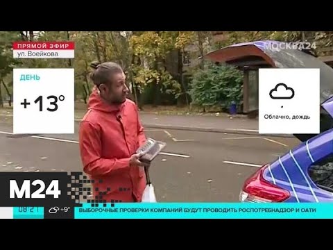 "Утро": пониженное атмосферное давление ожидается в Москве 12 октября - Москва 24