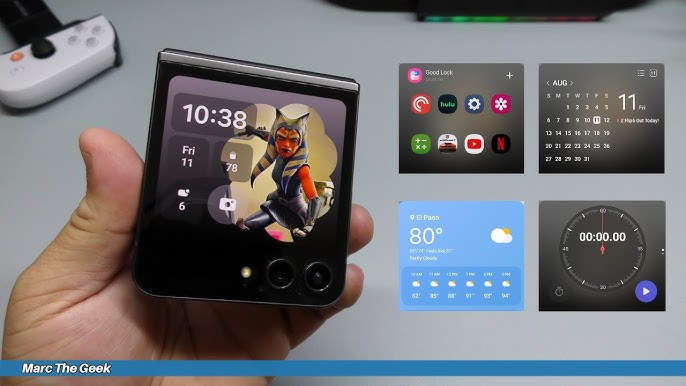 How To Change & Customize Always On Display Clock On Galaxy Z Flip 5 