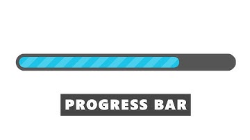Animated Progress Bar - Using CSS, HTML & JQuery
