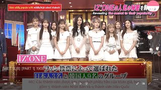 [VIETSUB] [PART 1/2] Shabekuri 007 IZONE Cut