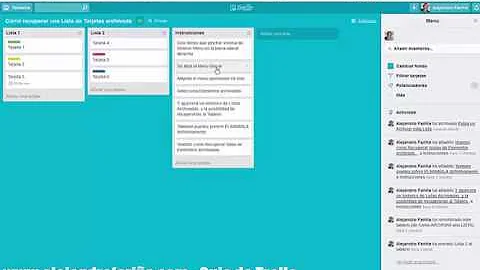 Como recuperar um quadro excluído no Trello?