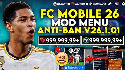 FC MOBILE 26 MOD MENU v26.1.01 - Unlimited Money+Fc Points | Fc Mobile Mod Menu | Fc Mobile Mod Apk