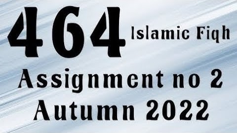 AIOU Code 464 Solved Assignment No.2 Autumn 2022 #aiou #aiousolveassignments