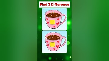 Only True Geniuses See All 3 Differences!🥸🔥#findthedifferences #iqtest #quiz