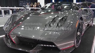 Luxury supercars raise cash for charity at Detroit Auto Show