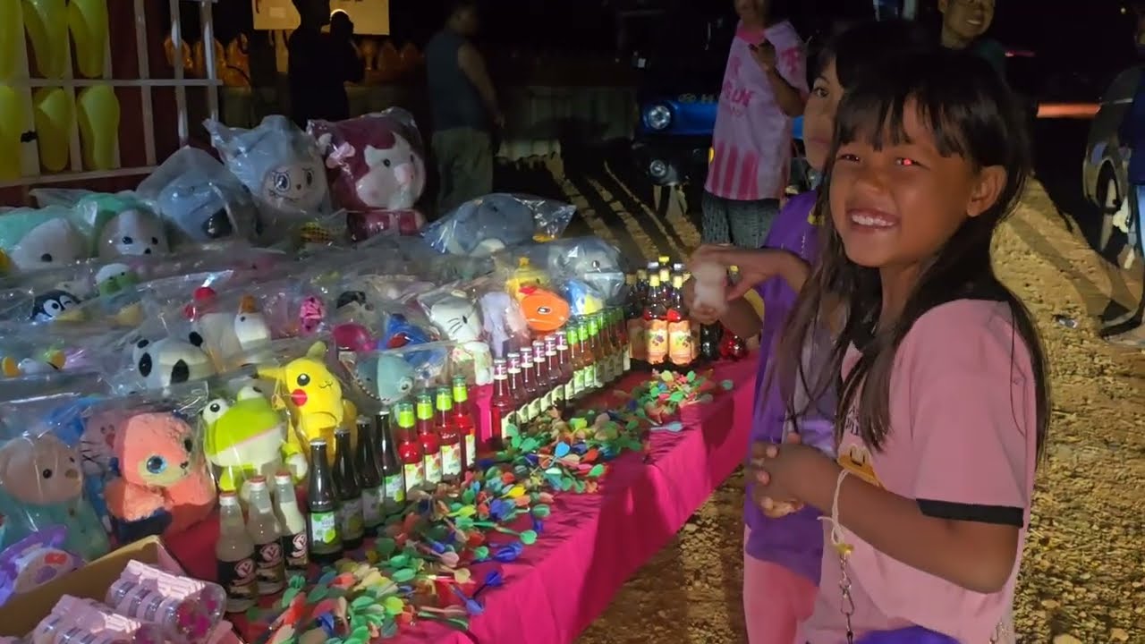 พาเด็กๆและธันวาไปเล่นสไลเดอร์แต่สุดท้าย ไฟดับมืด ทังงาน