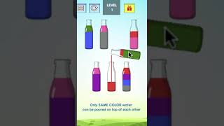 Water Color Mix Sort Game screenshot 1