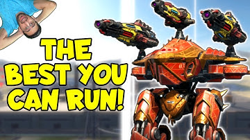 Easy Mode! Laser Murometz With 2x Quantum Sensor Cleaning The Map War Robots Titan Gameplay WR