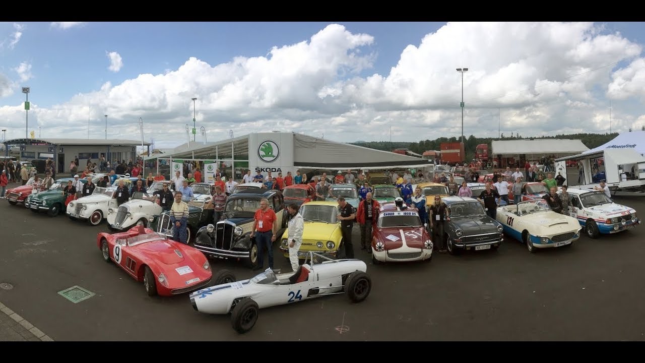 Historic Skoda Motorsport - Presentation AvD Oldtimer Grand Prix Nürburgring 2017