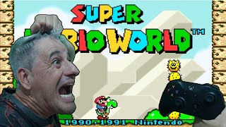 DESAFIO SUPER MARIO WORLD ZERAR SEM MORRER EM LIVE🥊 