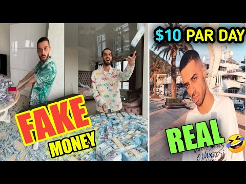 ANAR DREAMS -  TikTok RICH MAN-REAL OR FAKE MONEY😱?2021 in Hindi