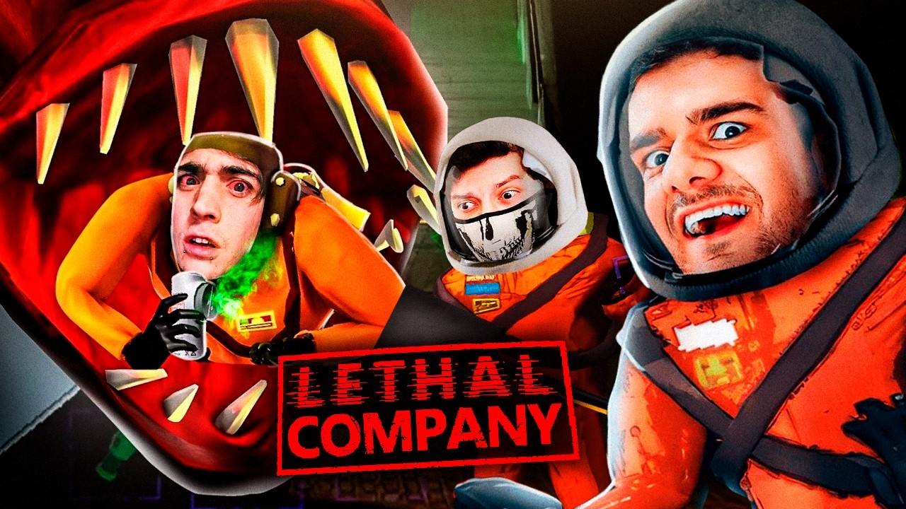LETHAL COMPANY VIROU UM SHOW DE CAOS E ZOEIRA! (Feat. Vx, Coelho e Fujinuma)
