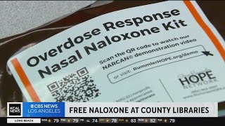 Free Naloxone to be offered at LA County libraries