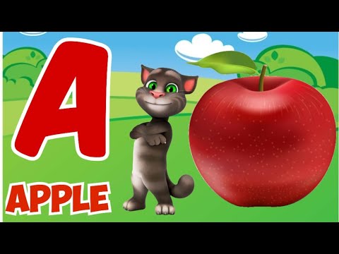 Phonic sound with two words, a for apple b for ball, english alphabet for toddlers @Ronukitv 