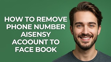 How to Remove Phone Number Aisensy Acoount to Face Book - GUIDE!