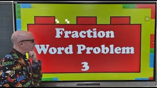 Fraction Word Problem 3 - Maths - Kapow wow