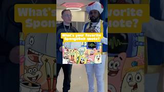 What’s your favorite SpongeBob quote? #spongebob #quekorleone #nickelodeon #animeconvention