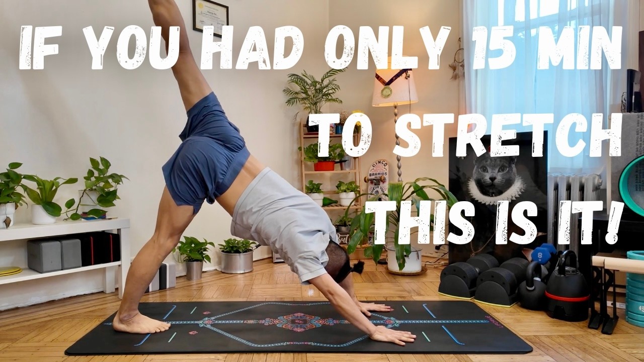 Если бы у меня было всего 15 минут на утреннюю растяжку, я бы следовал именно этому комплексу упр...