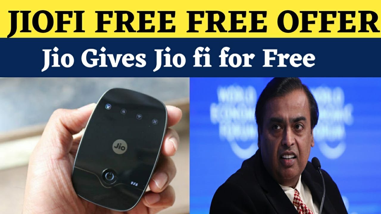Jio Gives JIO-FI Device For Free | Jio Users Great News