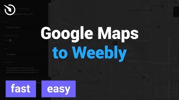 How to add Google Maps to Weebly - Store Locator