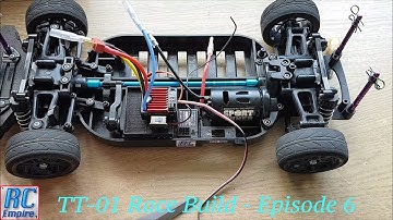 Tamiya TT-01 Race Build: Episode 6 - Hobbywing 1060 Quickun ESC Fitting