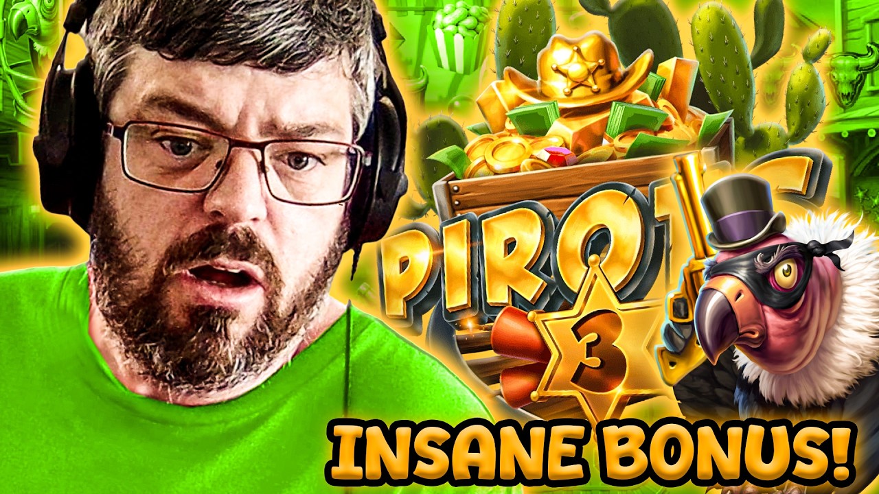 I GOT A CRAZY BONUS ON PIROTS 3 ON £1 SPINS!!