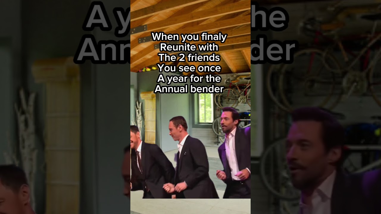 When you finally see your bros 