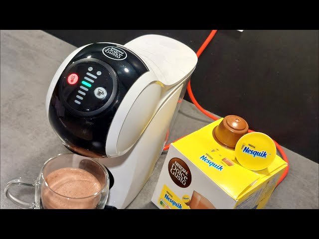 How to Use NESCAFE Dolce Gusto coffee capsules machine 