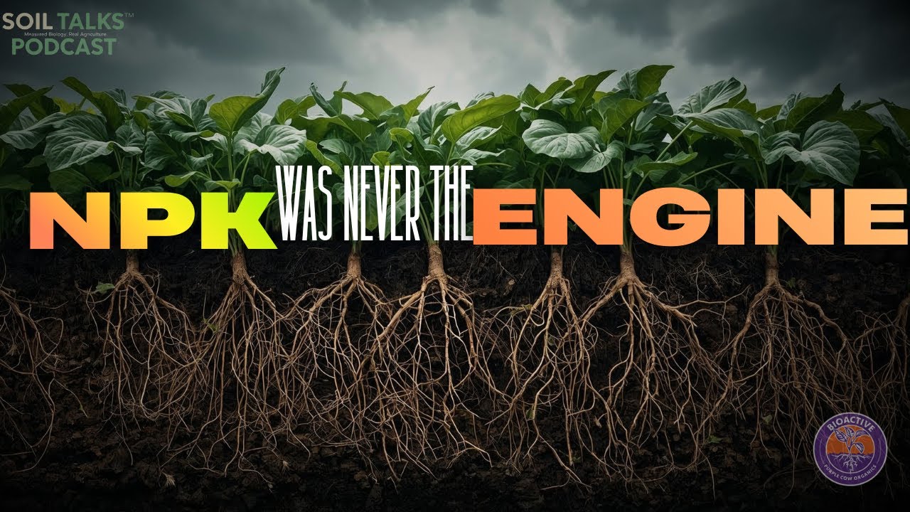NPK Was Never the Engine  | The Biology Behind Profitable Soil Systems