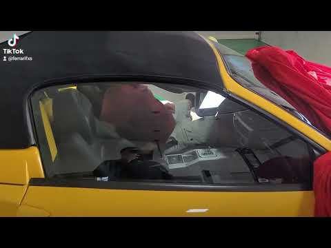 Ferrari 360 top operation for prospective buyers.