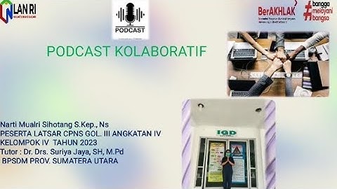 Video Penerapan Core Value ASN BerAKHLAK "Kolaboratif"