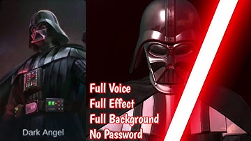Script Skin StarWars Argus Darth Vader | No Password | Full Voice | Permission To Reupload