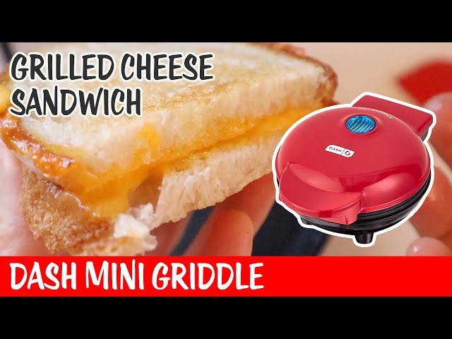 Grilled Cheese Sandwich  Dash Mini Griddle 