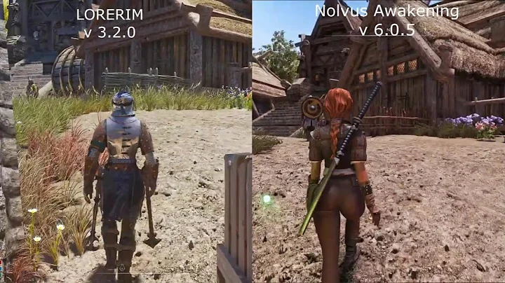 Lorerim vs Nolvus! Two amazing Skyrim Modlists!