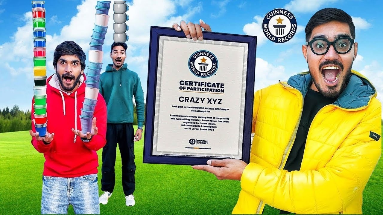 We Attempted 7 Guinness World Records   क्या हम वर्ल्ड रिकॉर्ड तोड़ पाएंगे