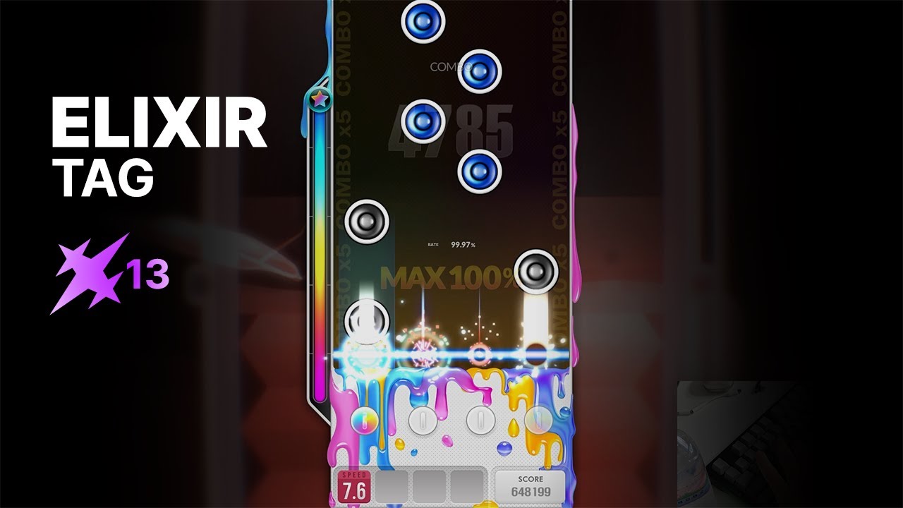 [DJMAX] TAG - ELIXIR (MAX COMBO / 99.94%) - YouTube