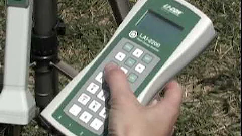 Leaf Area: How to measure Leaf Area Index with the LAI-2200