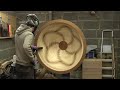 Extremely Large Wood Bowl Dangerous Woodturning Amazing Skills
